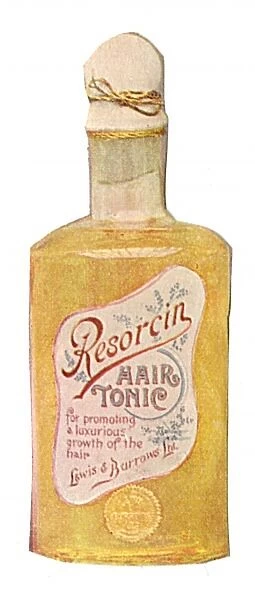 Resorcin hair tonic
