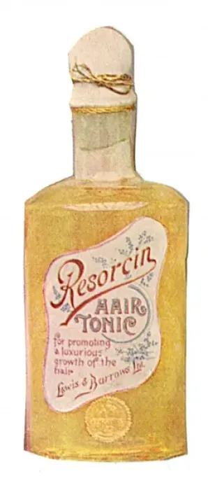 Framed Print : Resorcin hair tonic Framed Print : Resorcin hair tonic