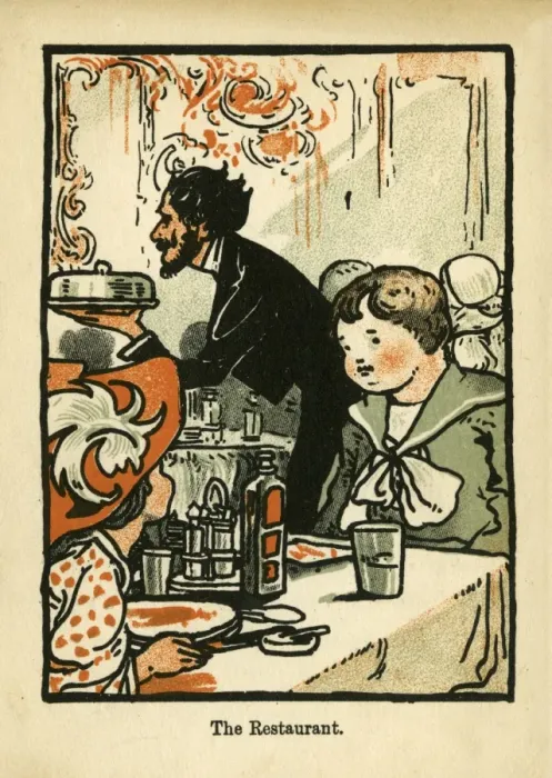 Framed Print : The Restaurant Framed Print : The Restaurant