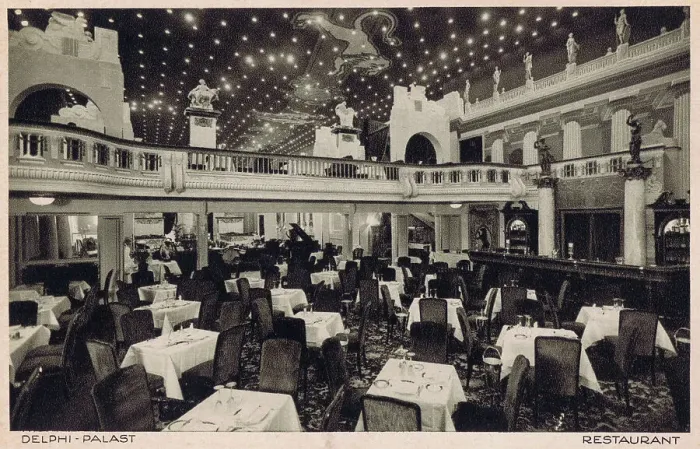Framed Print : The Restaurant at the Delphi Palast, Charlottenburg, Berlin Framed Print : The Restaurant at the Delphi Palast, Charlottenburg, Berlin