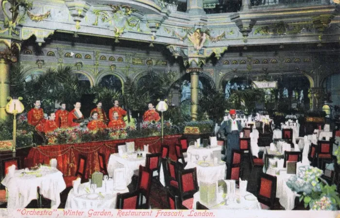 Framed Print : Restaurant Frascati, London