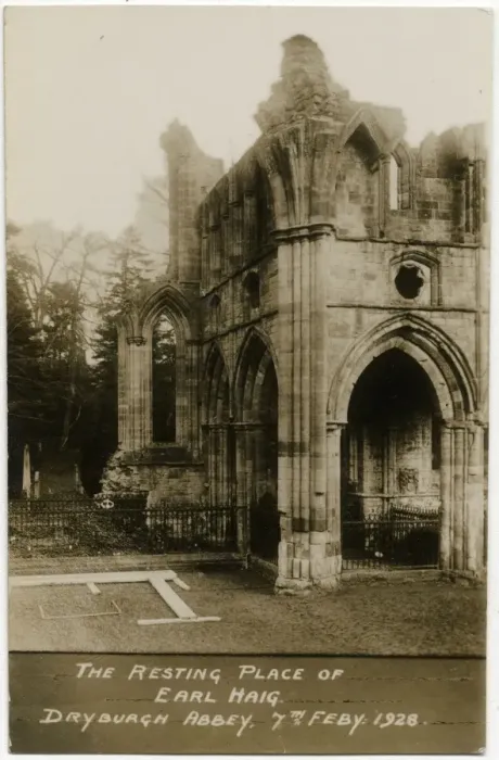 Framed Print : The resting place of Earl Haig at Dryburgh Abbey Framed Print : The resting place of Earl Haig at Dryburgh Abbey