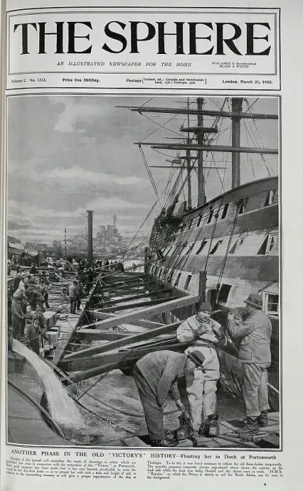 Framed Print : Restoration of H Ms Victory Framed Print : Restoration of H Ms Victory