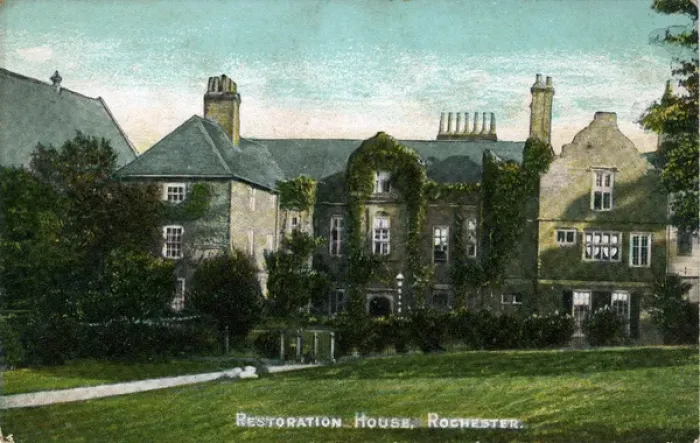 Framed Print : Restoration House, Rochester, Kent Framed Print : Restoration House, Rochester, Kent