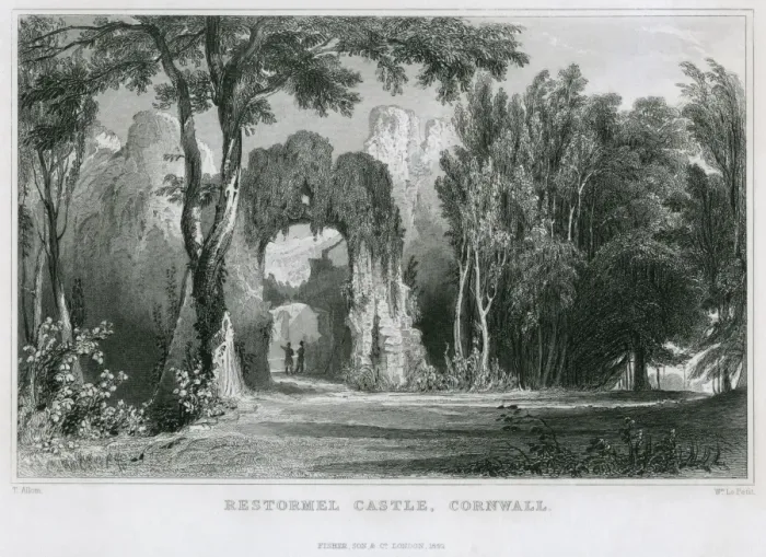 Framed Print : Restormel Castle, Cornwall Framed Print : Restormel Castle, Cornwall
