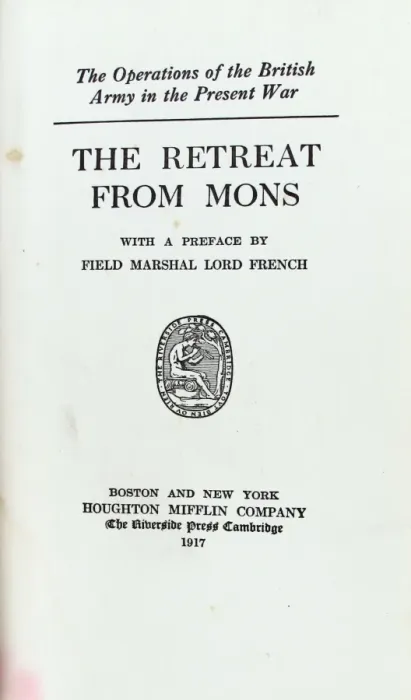 Framed Print : The Retreat from Mons Framed Print : The Retreat from Mons