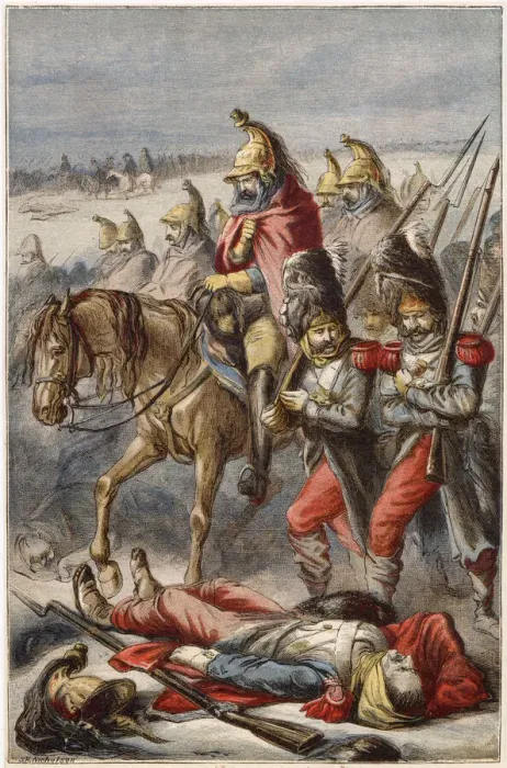 Framed Print : The Retreat from Moscow. Date: 1812 Framed Print : The Retreat from Moscow. Date: 1812