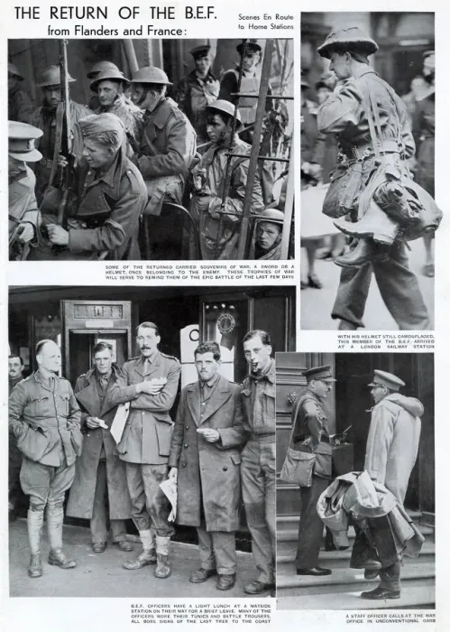 Framed Print : Return of British Expeditionary Force from Dunkirk, WW2 Framed Print : Return of British Expeditionary Force from Dunkirk, WW2