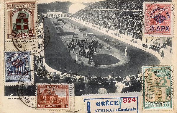 Return of George II of Greece - Panathenaic Stadium, Athens