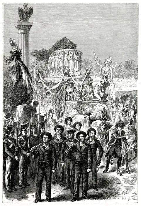 Framed Print : Return of the remains of Napoleon I to Paris Framed Print : Return of the remains of Napoleon I to Paris