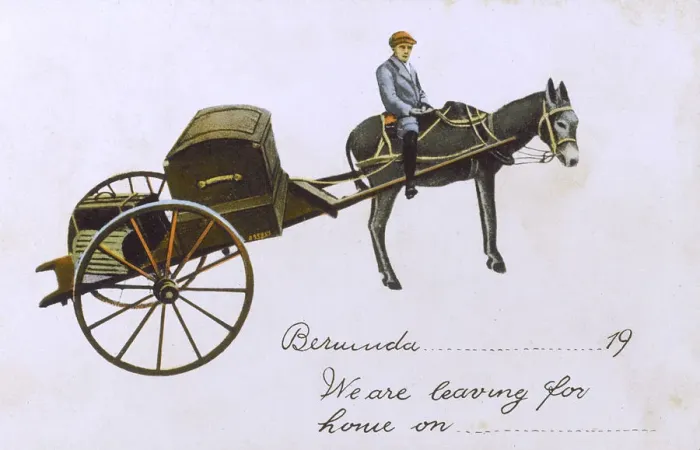 Framed Print : Returning home postcard