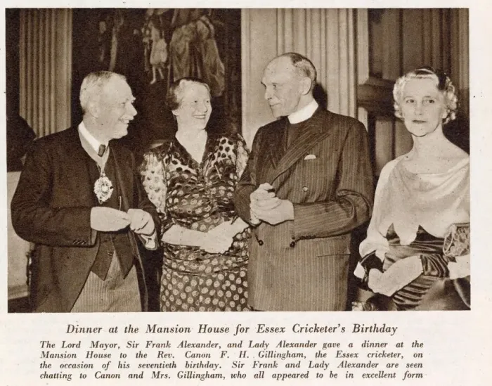 Framed Print : The Rev. Canon Frank H. Gillingham and Mrs Gillingham with the Lord Mayor of London Sir Framed Print : The Rev. Canon Frank H. Gillingham and Mrs Gillingham with the Lord Mayor of London Sir