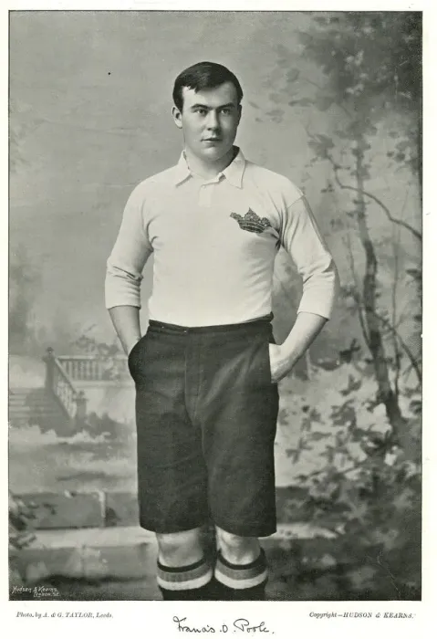 Framed Print : Rev Francis D Poole, England International Rugby player Framed Print : Rev Francis D Poole, England International Rugby player