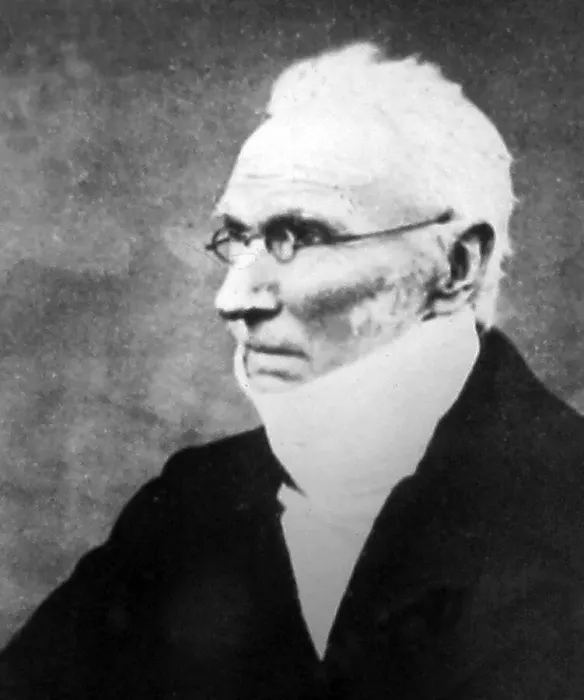 Framed Print : Rev. Patrick Bronte in 1860 Framed Print : Rev. Patrick Bronte in 1860