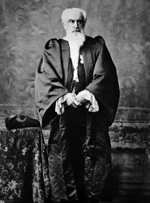 Framed Print : Rev. Robert Story, Church of Scotland, Victorian period