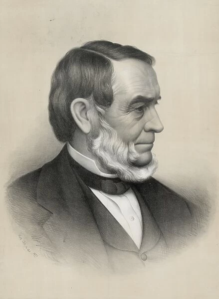 Rev. Samuel Joseph May, head-and-shoulders portrait, facing