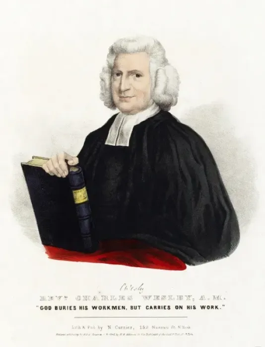 Framed Print : Reverend Charles Wesley, A. M Framed Print : Reverend Charles Wesley, A. M