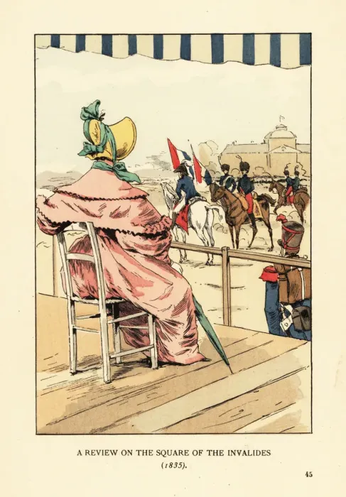 Framed Print : A review on the Square of the Invalides, 1835 Framed Print : A review on the Square of the Invalides, 1835