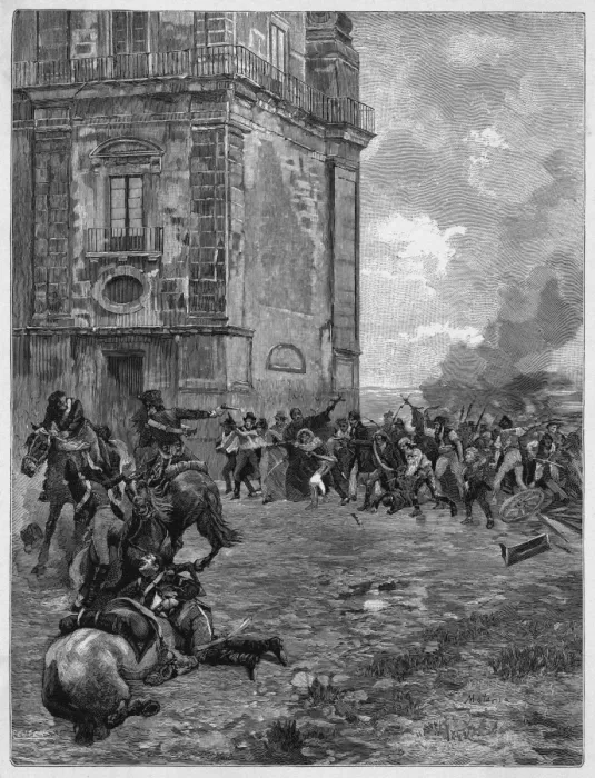 Framed Print : Revolt at Palermo Framed Print : Revolt at Palermo