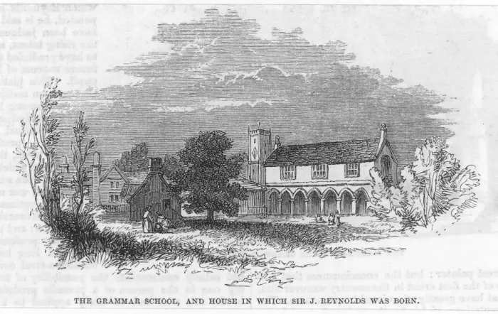 Framed Print : Reynolds / Plympton School Framed Print : Reynolds / Plympton School