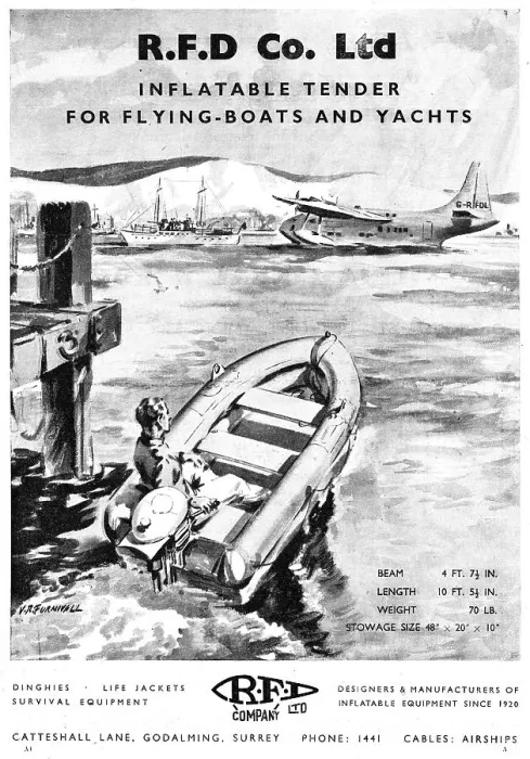 Framed Print : RFD Air-Sea Rescue Equipment Framed Print : RFD Air-Sea Rescue Equipment