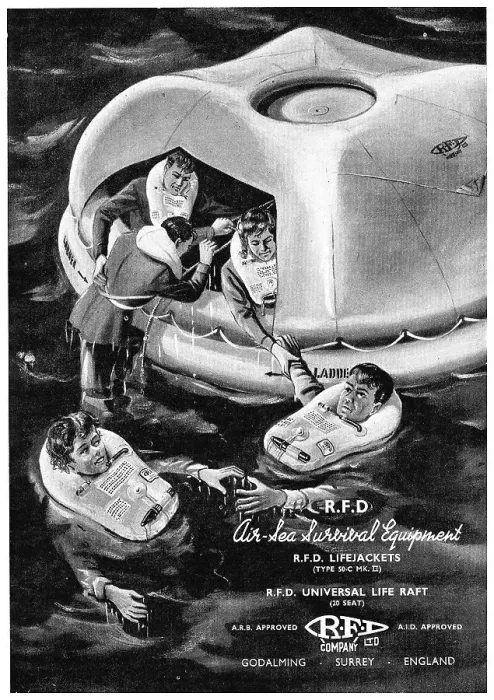 Framed Print : RFD Air-Sea Rescue Equipment Framed Print : RFD Air-Sea Rescue Equipment