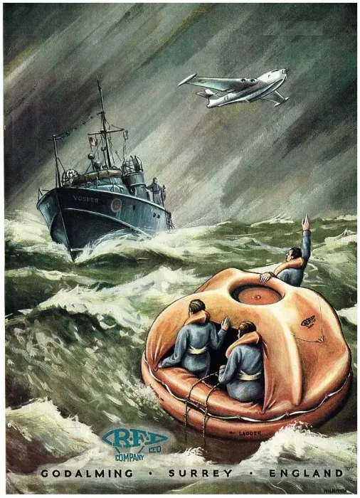 Framed Print : RFD Air-Sea Rescue Equipment Framed Print : RFD Air-Sea Rescue Equipment