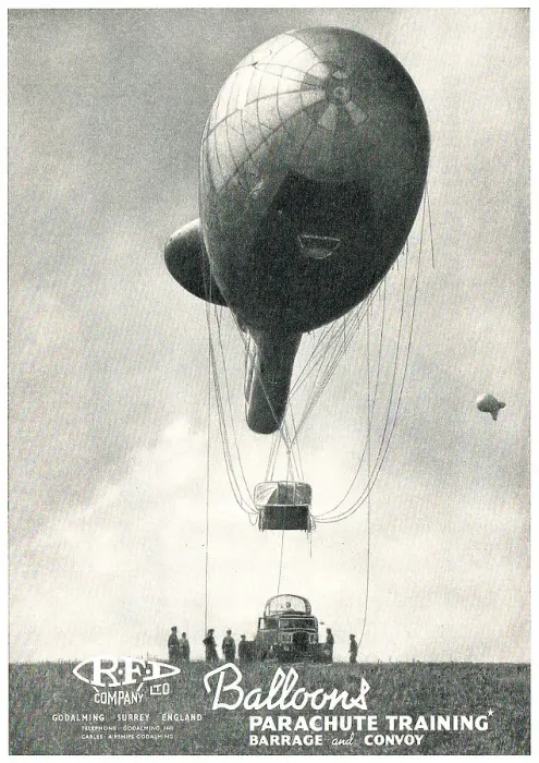 Framed Print : RFD - Parachute Training Balloons Framed Print : RFD - Parachute Training Balloons