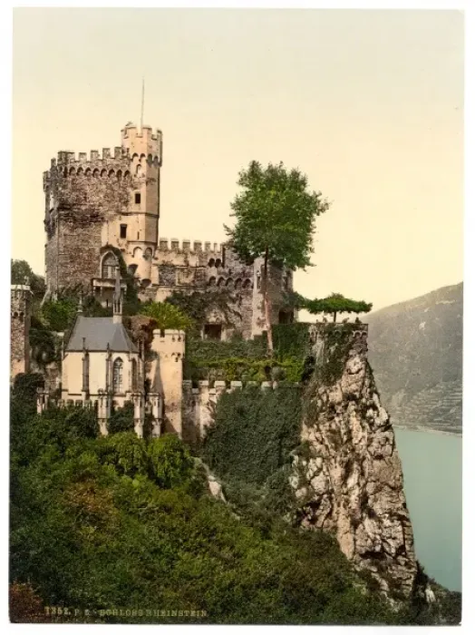 Framed Print : Rheinstein Castle, the Rhine, Germany Framed Print : Rheinstein Castle, the Rhine, Germany