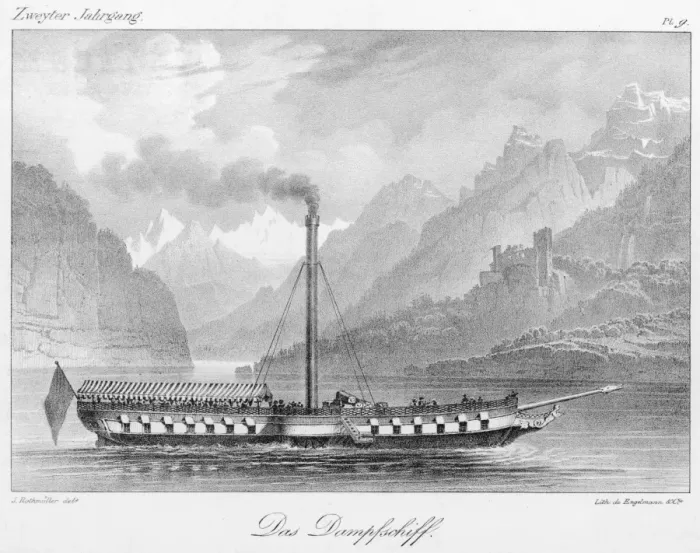 Framed Print : Rhine Steamboat Framed Print : Rhine Steamboat