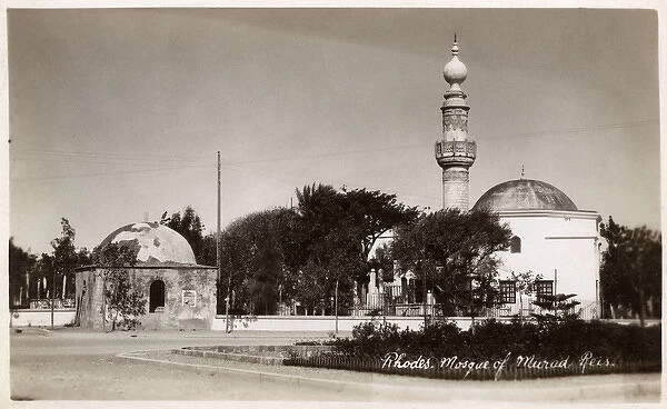 Rhodes, Greece - Mosque of Murad Reis