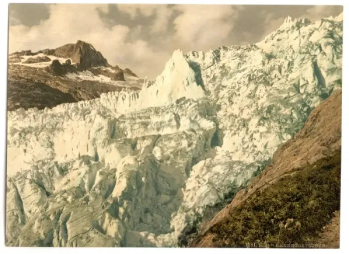 Framed Print : The Rhone Glacier, Valais, Alps of, Switzerland Framed Print : The Rhone Glacier, Valais, Alps of, Switzerland