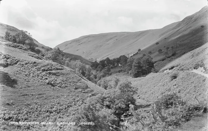 Framed Print : Rhydyronen Valley Framed Print : Rhydyronen Valley