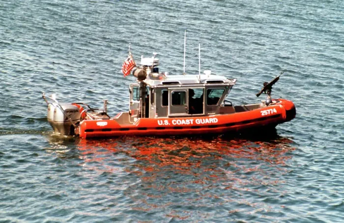 Framed Print : RIB 25774. United States Coast Guard - RIB 25774. Date: circa 1998 Framed Print : RIB 25774. United States Coast Guard - RIB 25774. Date: circa 1998