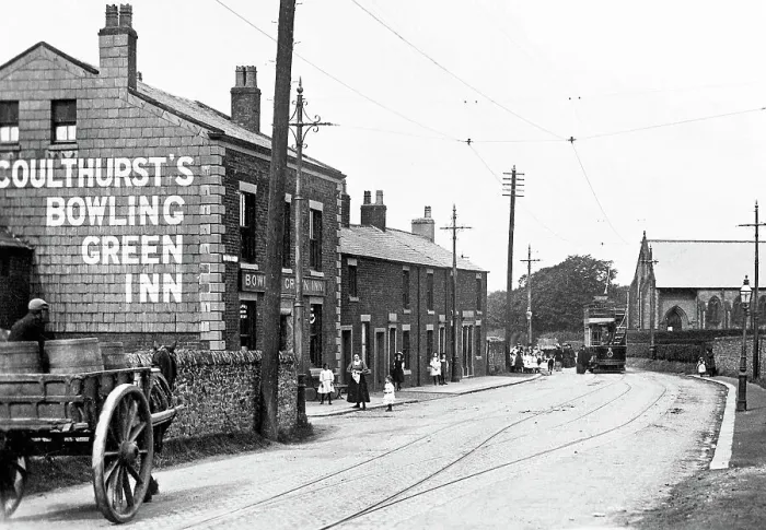 Framed Print : Ribbleton near Preston early 1900s Framed Print : Ribbleton near Preston early 1900s