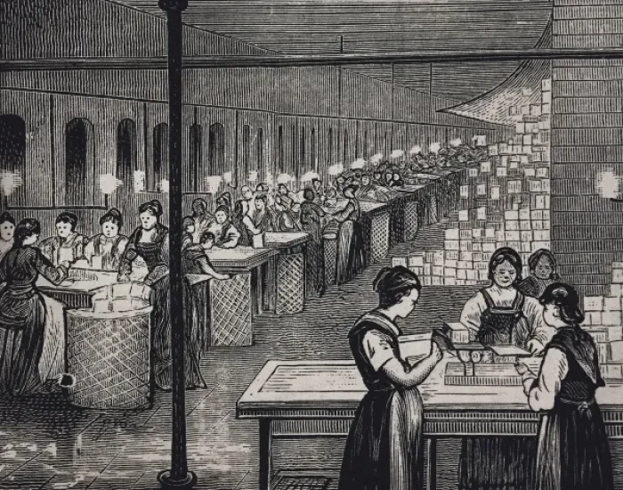 Framed Print : Rice starch factory of E. Hoffman and Company Framed Print : Rice starch factory of E. Hoffman and Company
