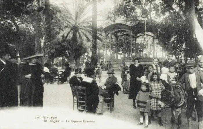 Framed Print : Rich French Families in Algiers, Algeria Framed Print : Rich French Families in Algiers, Algeria