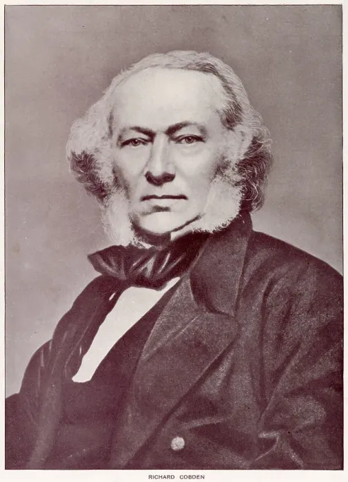 Framed Print : Richard Cobden (1804 - 1865), English Radical and Liberal politician, manufacturer, and a campaigner for free trade and peace. Date: 1857 Framed Print : Richard Cobden (1804 - 1865), English Radical and Liberal politician, manufacturer, and a campaigner for free trade and peace. Date: 1857