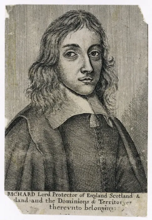 Framed Print : Richard Cromwell / 1657 Framed Print : Richard Cromwell / 1657