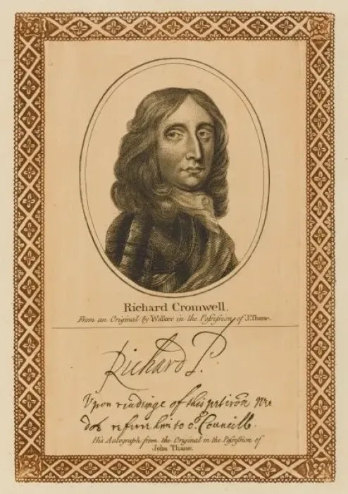 Framed Print : Richard Cromwell Framed Print : Richard Cromwell