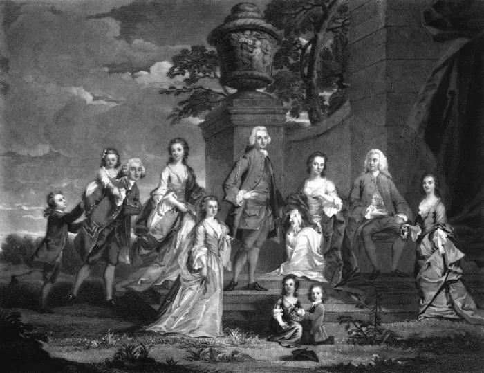 Framed Print : Richard Eliot & Family Framed Print : Richard Eliot & Family