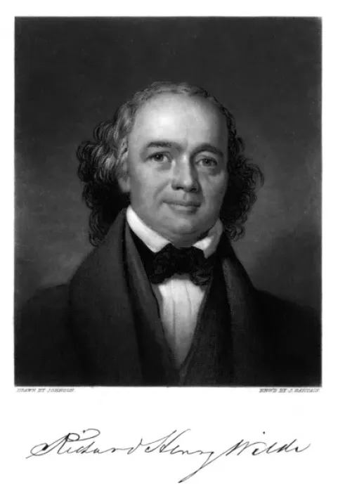 Framed Print : Richard Henry Wilde Framed Print : Richard Henry Wilde