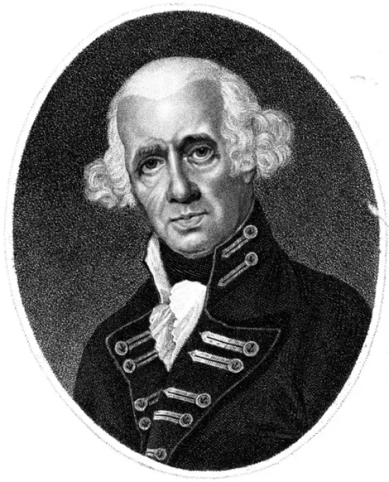 Framed Print : Richard Howe / Godefroy Framed Print : Richard Howe / Godefroy