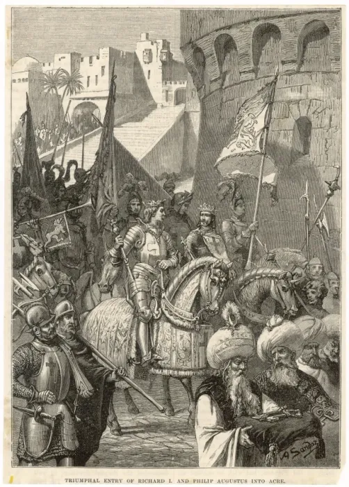 Framed Print : Richard I at Acre Framed Print : Richard I at Acre