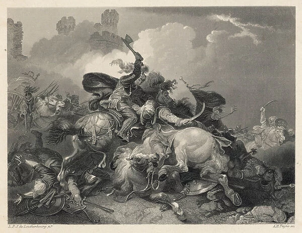 Richard I in Palestine during the Third Crusade