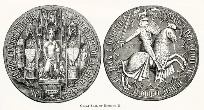 Framed Print : Richard II (1367 - 1400), also known as Richard of Bordeaux Framed Print : Richard II (1367 - 1400), also known as Richard of Bordeaux