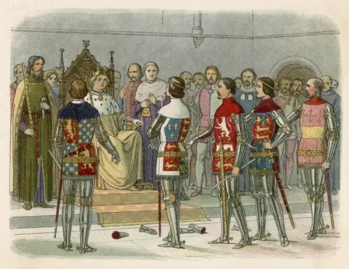 Framed Print : Richard II & Appeal Framed Print : Richard II & Appeal