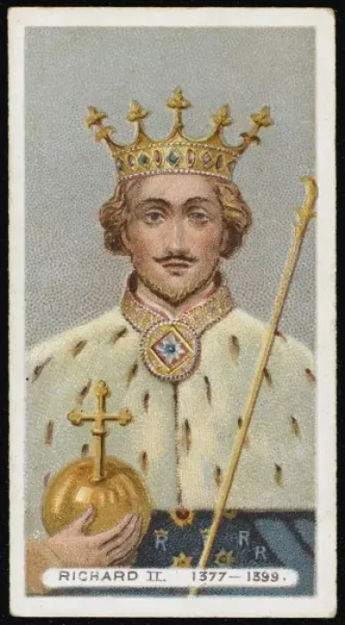 Framed Print : Richard Ii / Cig Card Framed Print : Richard Ii / Cig Card