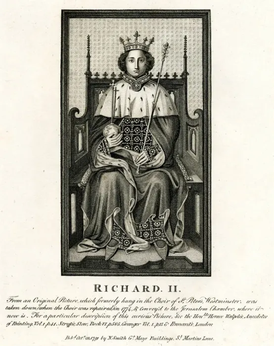 Framed Print : Richard II of England Framed Print : Richard II of England