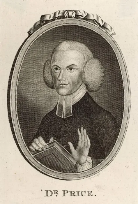 Framed Print : RICHARD PRICE 1723-1791 Framed Print : RICHARD PRICE 1723-1791